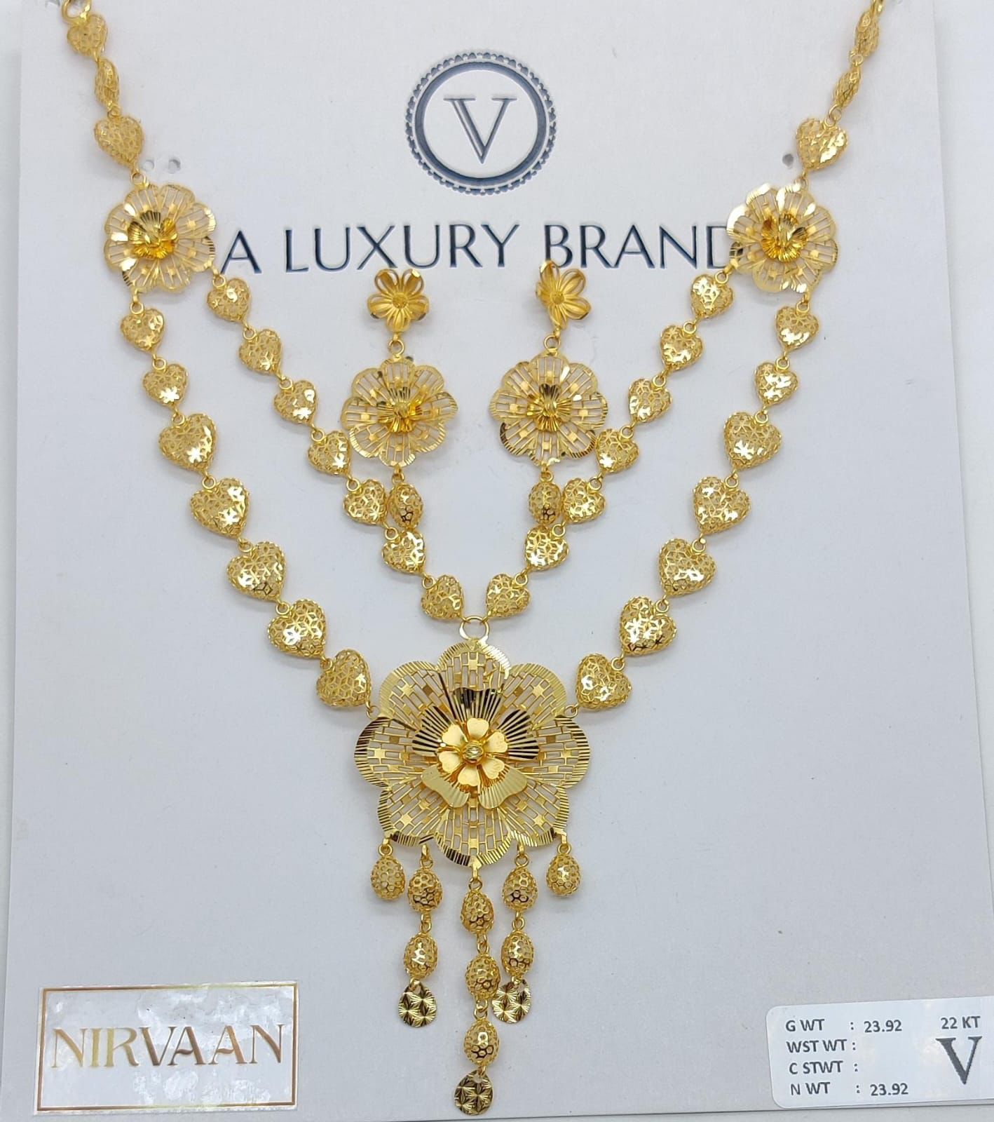 NIRVAAN BUBBLE NECKLACE SET