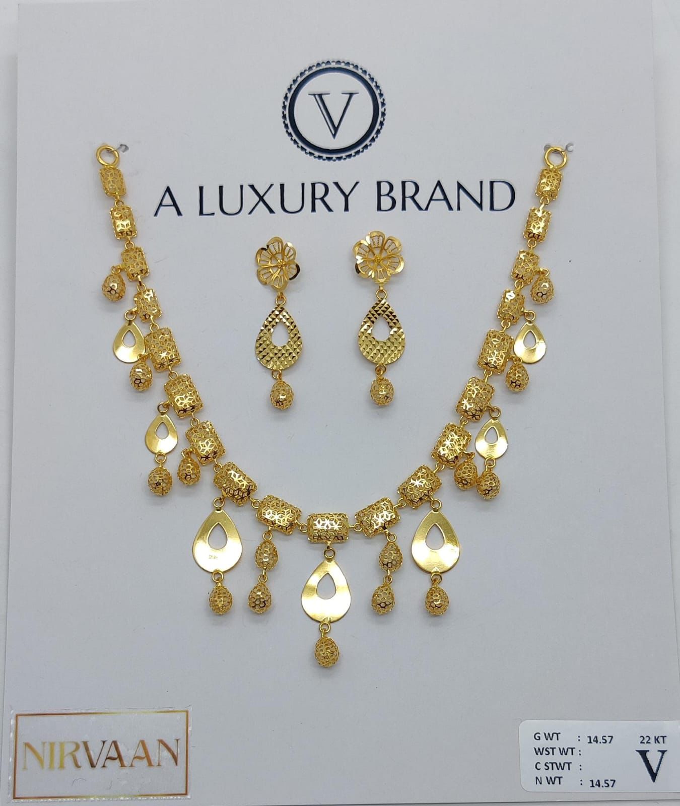 NIRVAAN BUBBLE NECKLACE SET
