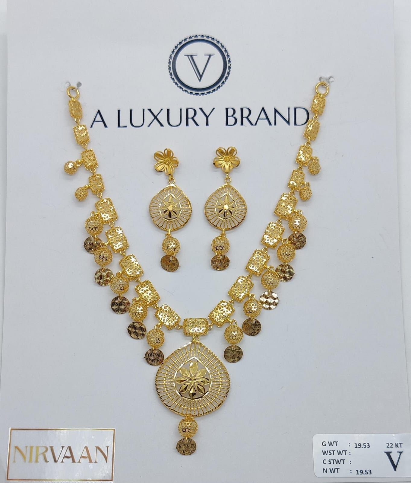 NIRVAAN BUBBLE NECKLACE SET