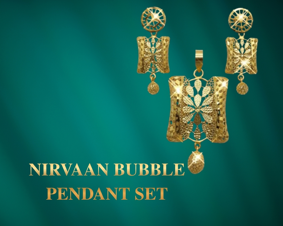 NIRVAAN BUBBLE PENDANT SET